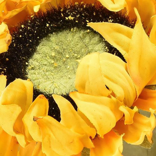 Article Tournesols artificiels, décoration tournesol, Drylook, L60cm, 3 pièces
