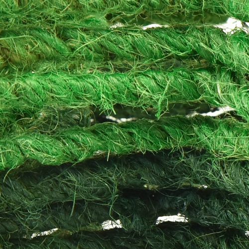 Article Étoiles jute pour décoration de Noël poinsettias vert 15cm 8 pcs