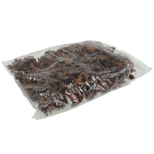 Floristik24 Anis étoilé objet de décoration artisanal décoration naturelle anis séché 250g