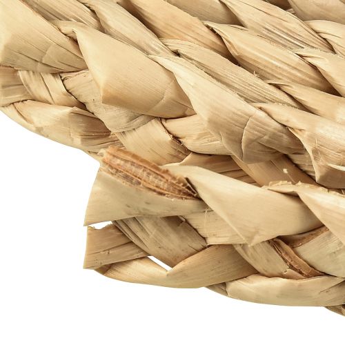 Article Ruban de paille ruban décoratif tressé ruban de bijoux naturel W2cm L4m