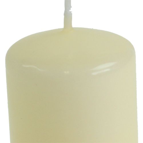 Article Bougie pilier 120/40 crème 24 pcs
