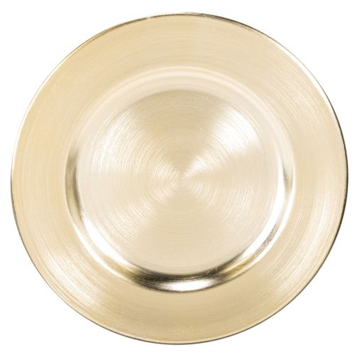 Petites assiettes décoratives rondes et brillantes, 17 cm, lot de 6