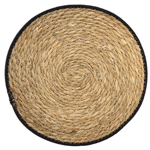 Article Set de table sets de table en herbe de jonc rond Ø35cm 4 pcs