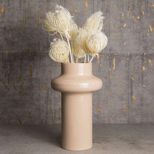 Article Fleurs séchées fenouil crème blanchi 45cm bouquet 10 pcs