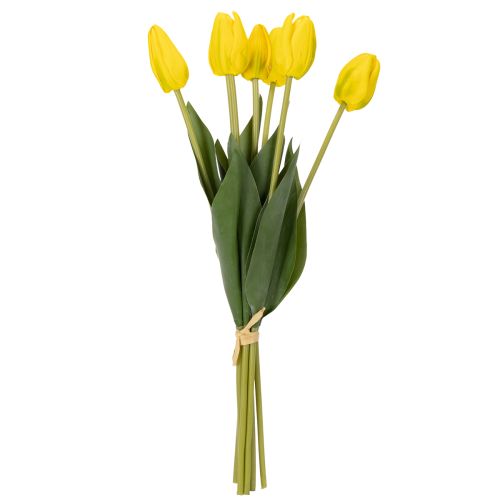 Article Tulipes artificielles pour une décoration printanière réaliste dans le salon ou le bureau, 40 cm, lot de 7