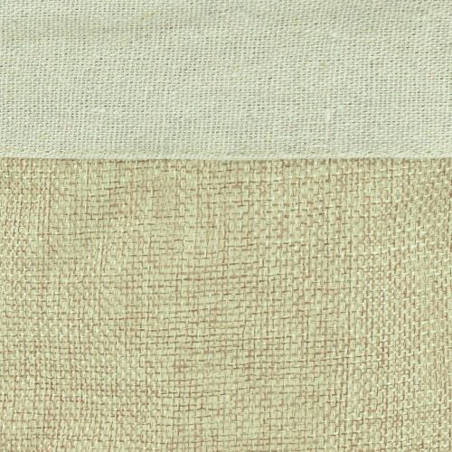 Article Jardinière Panier en Tissu de Jute Naturel Utensilo Ø26cm H21cm 3pcs