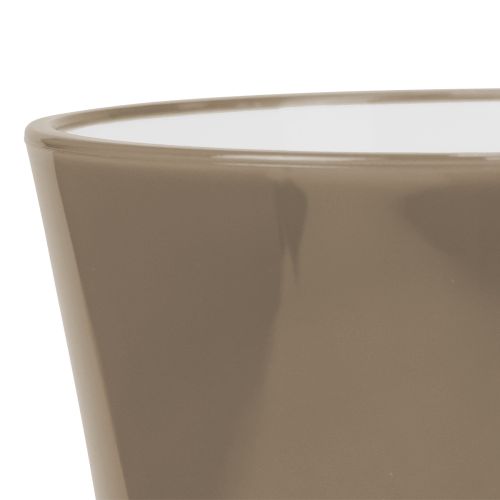 Article Vase &quot;Fizzy&quot; gris platine Ø28,5cm H45cm 1 pc