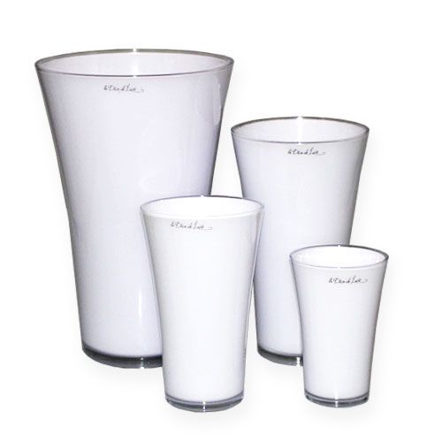 Floristik24 Vase &quot;Fizzy&quot; blanc, 1pc