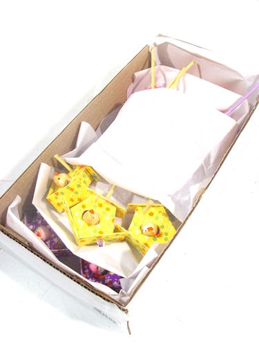 Floristik24 Birdhouse avec pique-oiseaux 3cm 12pcs