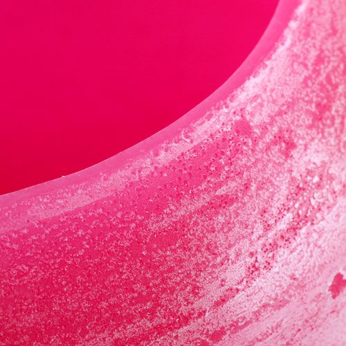 Floristik24 Boule de cire Windlight Ø 20cm Rose