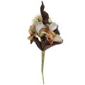 Floristik24 Bouquet artificiel rose hortensia look sec décoration vintage 38cm