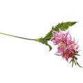 Floristik24 Fleurs artificielles, fleurs en soie décoratives lys rose 97cm