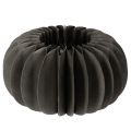 Floristik24 Anneau décoratif en papier nid d'abeille en forme de citrouille, 24 cm, lot de 4