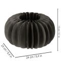 Anneau décoratif en papier nid d'abeille en forme de citrouille, 24 cm, lot de 4 | Floristik24.be