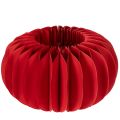 Floristik24 Décoration de table moderne ronde en papier alvéolé, citrouille, 24 cm, lot de 4