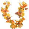 Floristik24 Guirlande d'érable artificiel, décoration d'automne, 165 cm