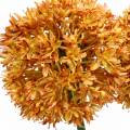 Floristik24 Oignon décoratif Allium artificiel orange 70cm 3pcs