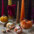 Décoration de sapin de Noël artificiel, fine, avec base en bois, 40 cm, 3 pièces | Floristik24.be