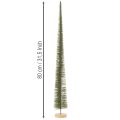 Sapin de Noël artificiel avec socle en bois pour décorations de Noël, 80 cm | Floristik24.be