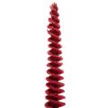 Sapin de Noël décoratif moderne et fin sur socle en bois, 80 cm | Floristik24.be