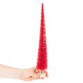 Sapin de Noël décoratif étroit, sapin de Noël artificiel sur socle en bois, 40 cm, 3 pièces | Floristik24.be