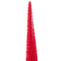 Sapin de Noël décoratif étroit, sapin de Noël artificiel sur socle en bois, 40 cm, 3 pièces | Floristik24.be