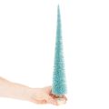 Sapin de Noël artificiel, fin, avec base en bois, 40 cm | Floristik24.be
