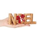 Inscription « Noël » avec nœud, décoration de Noël, 18 cm | Floristik24.be