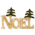 Support de Noël avec deux sapins, 18 cm | Floristik24.be