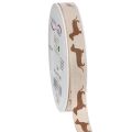 Floristik24 Ruban cadeau à motif teckel pour loisirs créatifs, 15 mm x 18 m