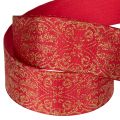 Ruban cadeau à motif festif pour loisirs créatifs et décoration, 40 mm x 15 m | Floristik24.be