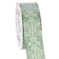 Floristik24 Ruban cadeau à motif classique pour nœuds et décoration, 40 mm x 15 m