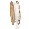 Floristik24 Ruban blanc décoratif à cœurs pour des idées de loisirs créatifs, 20 mm x 15 m
