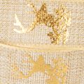 Ruban décoratif, motif cerf, ruban de Noël, 15 mm x 15 m | Floristik24.be