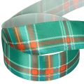 Ruban cadeau, motif à carreaux, tartan écossais, 25 mm, 20 m | Floristik24.be