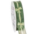 Floristik24 Ruban cadeau avec nœuds pour des idées créatives, 25 mm x 18 m