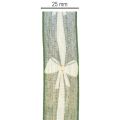 Ruban cadeau avec nœuds pour des idées créatives, 25 mm x 18 m | Floristik24.be