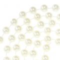 Floristik24 Perle cordon blanc 10mm 6m