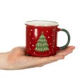 Mug de Noël avec motif sapin de Noël, 9 cm | Floristik24.be