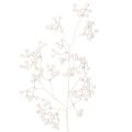 Floristik24 Branche de baies blanches artificielles, fournitures de décoration/loisirs créatifs, 52 cm