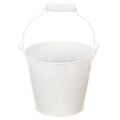 Floristik24 Seaux en fer blanc Ø14cm H12cm, lot de 6