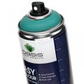 Floristik24 OASIS® Easy Color Spray Matt, peinture en aérosol turquoise 400ml