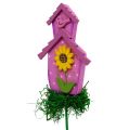 Floristik24 Clou de fleur avec maison colorée 12pcs