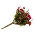 Floristik24 Bouquet de fleurs fuchsia avec baies Ø 20 cm H 24 cm
