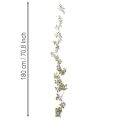 Guirlande de bonsaï artificiel, finement enneigée, 180 cm | Floristik24.be