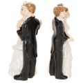 Mariée et marié 6 cm 2 pièces | Floristik24.be