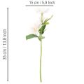 Bouquet de Noël artificiel de roses, 35 cm, 6 pièces | Floristik24.be