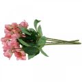 Floristik24 Rose de Noël, rose lenten, ellébore, plantes artificielles rose L34cm 4pcs