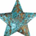 Floristik24 Coco étoile bleue 5cm 50pcs décoration de table étoiles dispersées