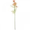 Floristik24 Cosmea panier à bijoux pêche fleurs artificielles fleurs d&#39;été 61cm